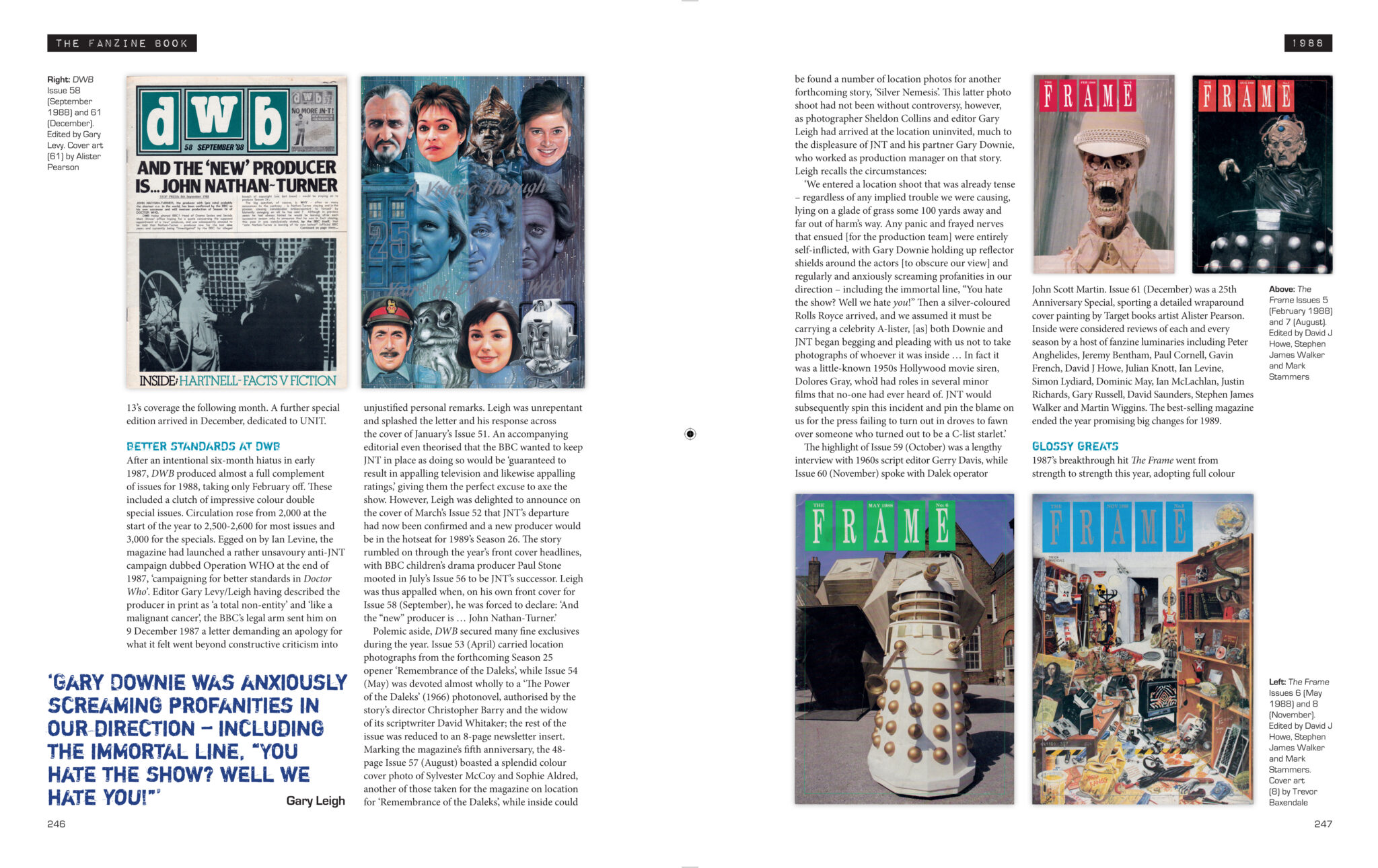 The Fanzine Book: The Golden Age of the Doctor Who Underground Press ...