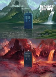 The Illustrated Journey: A Visual Celebration of <i>Doctor Who</i> - p/b